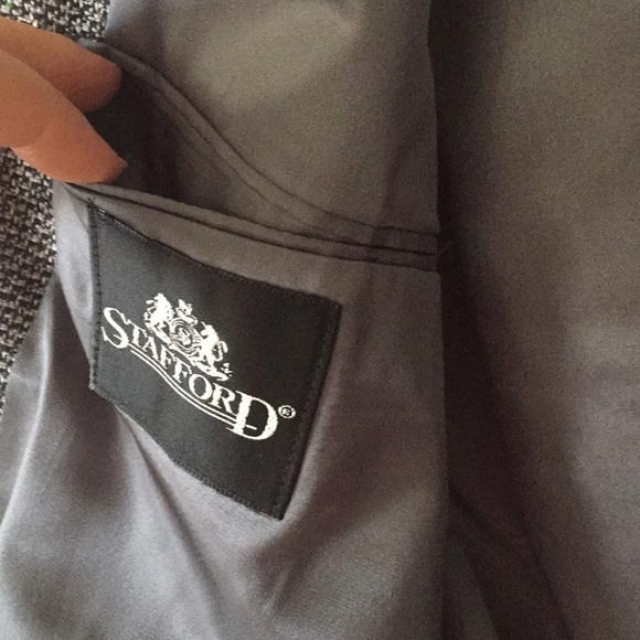 Navy and white tweed jacket - Picture 8 of 10